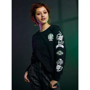 Her Universe Disney The Haunted Mansion Madame Leota Symbols Girls Long-Sleeve T
